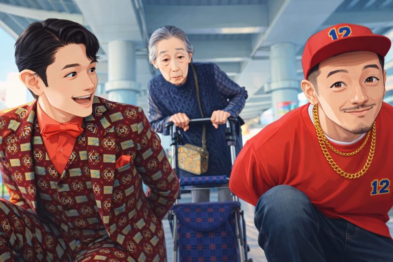 メガビッグCMのラッパー風男性は誰？鈴木亮平と共演の赤いキャップ俳優を調査!