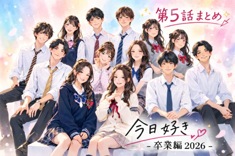 今日好き卒業編2026 第5話ネタバレ｜最終回目前！けいすけはひなのorさわどっちを選ぶ？