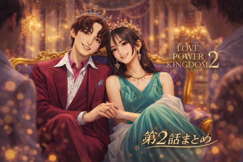 【ラブパワーキングダム2】2話ネタバレ！ゆめ×まりや同票で脱落ゼロ→3話は男女3名脱落の衝撃