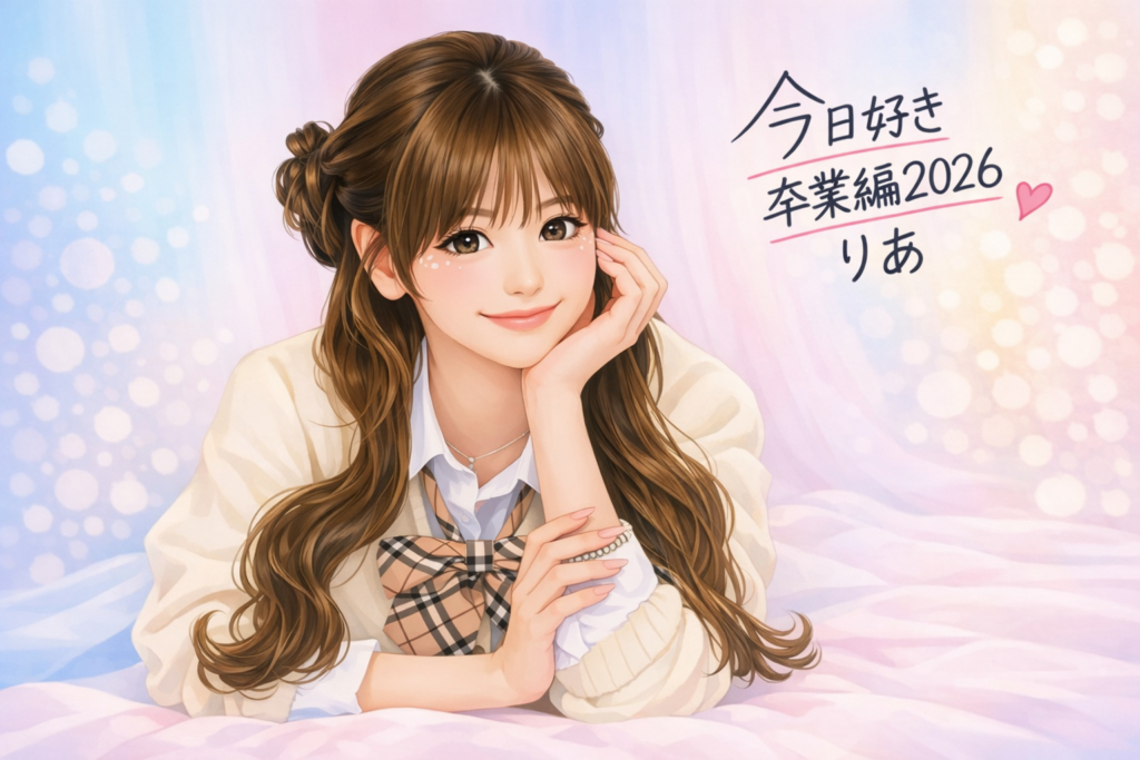 【今日好き卒業編2026】りあ（米澤りあ）のwikiプロフィール！高校・中学の学歴や英語力・せなりあ破局後の最新情報まとめ