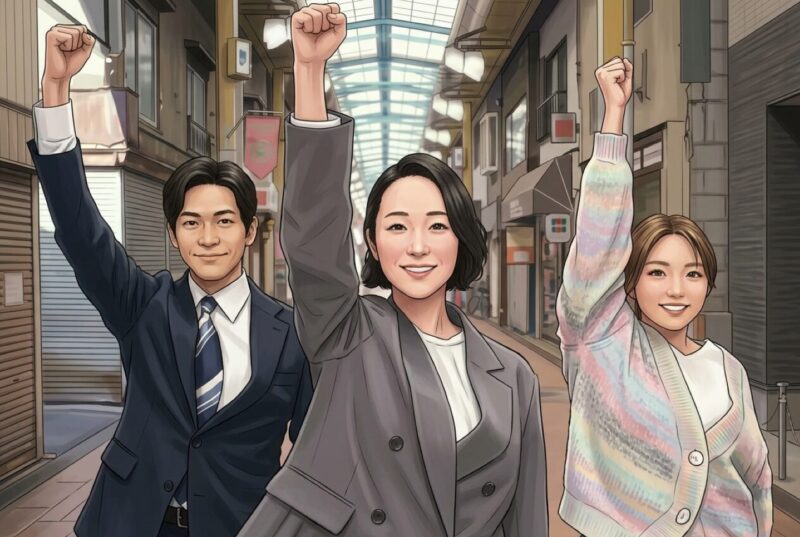 銀河の一票オープニングの商店街はどこ？撮影場所（ロケ地）やダンスの謎も調査！