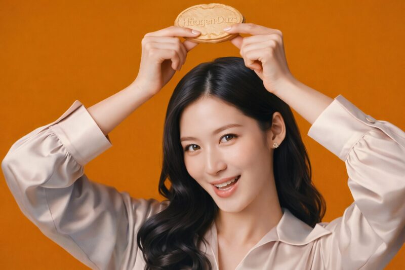 【ハーゲンダッツクリスピーサンドWebCM】美人女優は誰？サクパリサナパリの女性が可愛すぎて気になる！