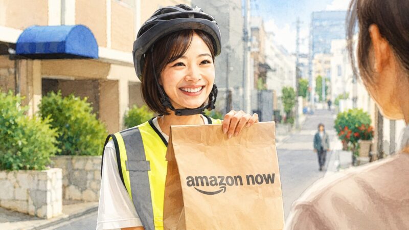AmazonフレックスCM2026の自転車で配達する女性は誰？女優は藤野結衣で経歴やプロフィールも紹介！