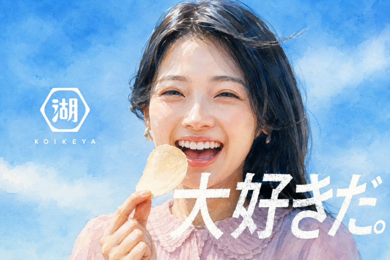 【湖池屋ピュアポテトCM】ピンクの服の女性は誰？南琴奈がかわいいと話題【経歴＆プロフィール】